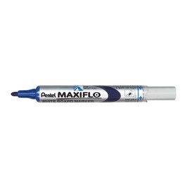 Pentel Pack of 3 Blue Maxiflo MWL5S Markers for Whiteboards