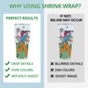 HTVRONT Shrink Wrap for Sublimation Tumblers 8 X 12 Inch
