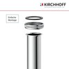 KIRCHHOFF 98848318 Immersion Pipe for Siphon 30 cm Chrome, Pipe