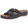 Easy Street Cullula - Sandalias deslizantes para mujer, marino, 9