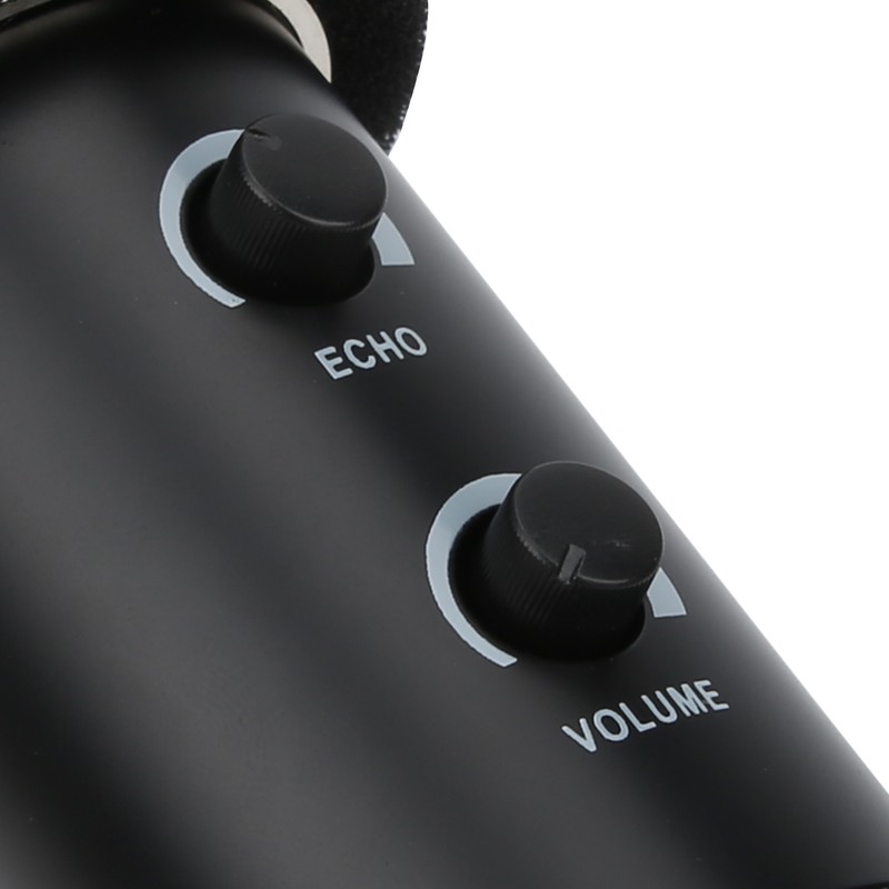 K8 Microphone 3‑Pin Interface Condenser with ECHOVOL Control USB 3.5mm