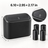 Car Trash Can with Lid for Vehicle Organization – ABS
