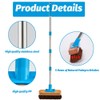 YONILL Heavy Duty Deck Brush with Long Handle - 60"