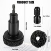 Muomdid Wheel Hub Cleaning Tool Set, 10 Pads for Drill