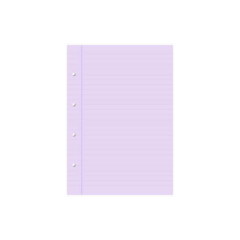 Dyslexia Visual Stress Tinted Coloured Lined Writing Paper Ruled with