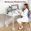Demiwise Heavy Duty Bed Risers - Set of 4 Adjustable