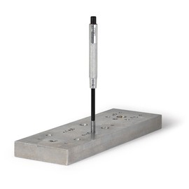 ＲＥＮＮＳＴＥＩＧ 平行ピンポンチ ガイドスリーブ付８点セット 457-102-5