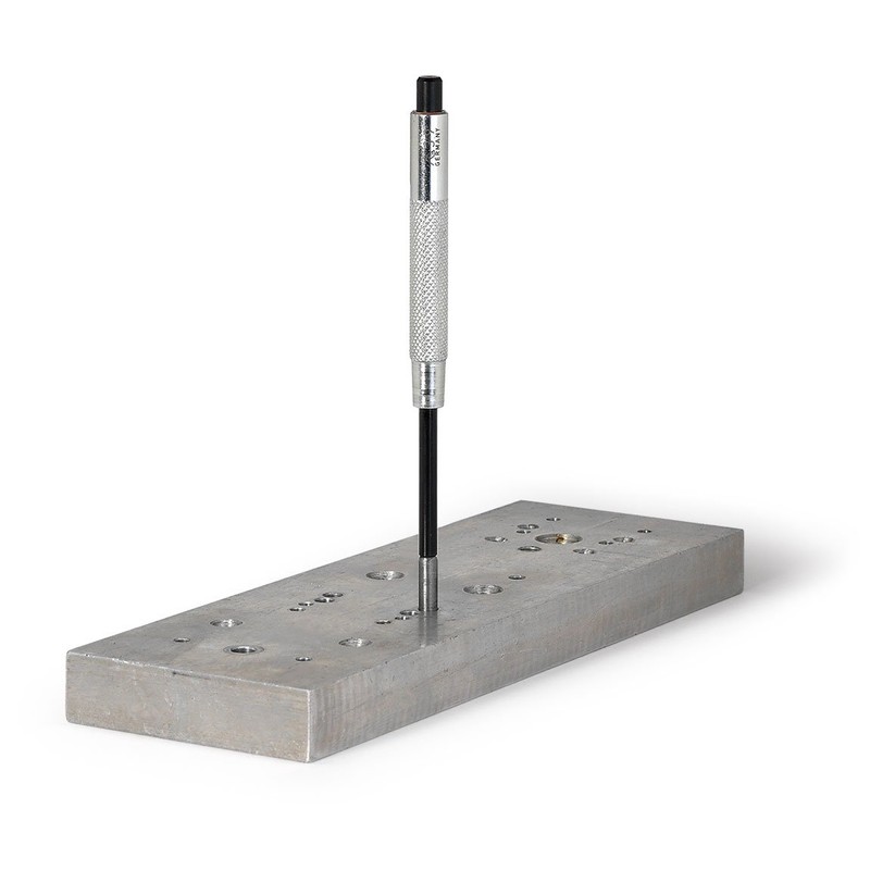 ＲＥＮＮＳＴＥＩＧ 平行ピンポンチ ガイドスリーブ付８点セット 457-102-5