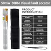 Fiber Visual Fault Locator with FC/LC Adapter Kit, VFL Include