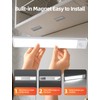 Under Cabinet Motion Sensor Lighting: Dimmable Rechargeable Lights Indoor -