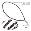 Buachois Prayer Beads Islam 99 Beads Muslim Resin Mala Necklace