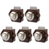 5pcs Push Button Drawer Cupboard Door Catch Lock Caravan Van