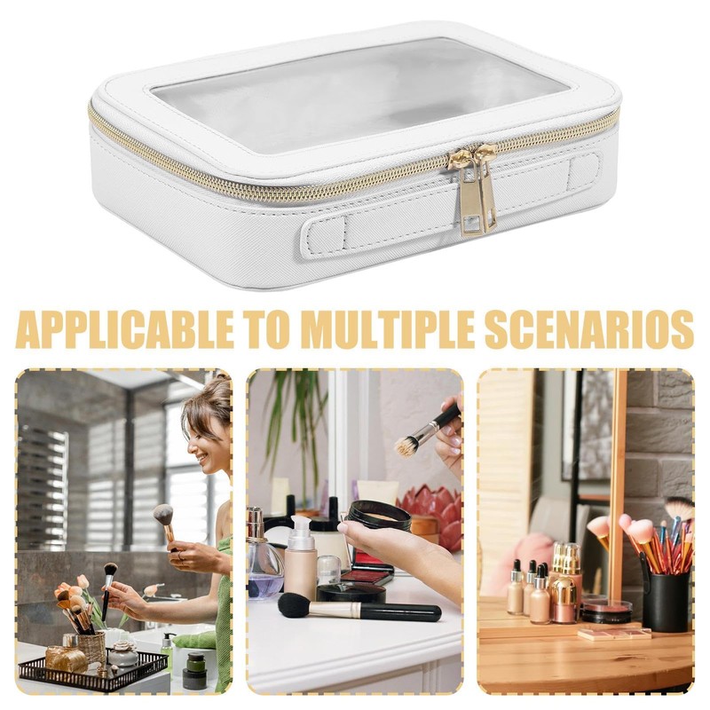 Clear Cosmetic Case - Cosmetic Case with Zipper | Clear