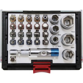 SK11 SBS-28PCS Replacement Bit & Socket Set 28 Pieces