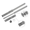 sourcing map 4 Pcs Floating Shelf Brackets, Metal Hidden Shelf