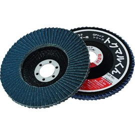 TRUSCO GP100TMZ-60 GP Top Tokumaru-kun, Zirconia, Φ3.9 inches (100 mm), Pack of 10, 60#