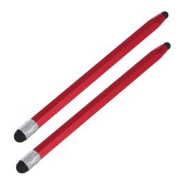 KOMBIUDA 2pcs Creative Dual Head Touch Screen Pen for Tablets Portable Capacitive Stylus with Interchangeable Tips Precision Writing Tool for Smartphones and Touch Devices