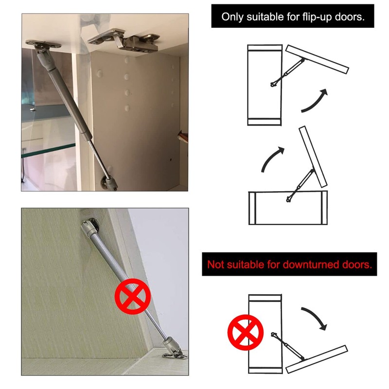 ZFYQ Gas Spring Gas Strut Lift Stay Support for Kitchen