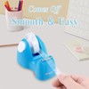 Tape Dispenser Desk,Heat Masking Tape Dispenser(2 Colors,Small) (White)