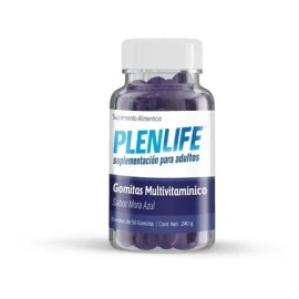 Gomitas Multivitamínico Adulto Plenlife 240g Dif. Sabor Sabor Mora azul