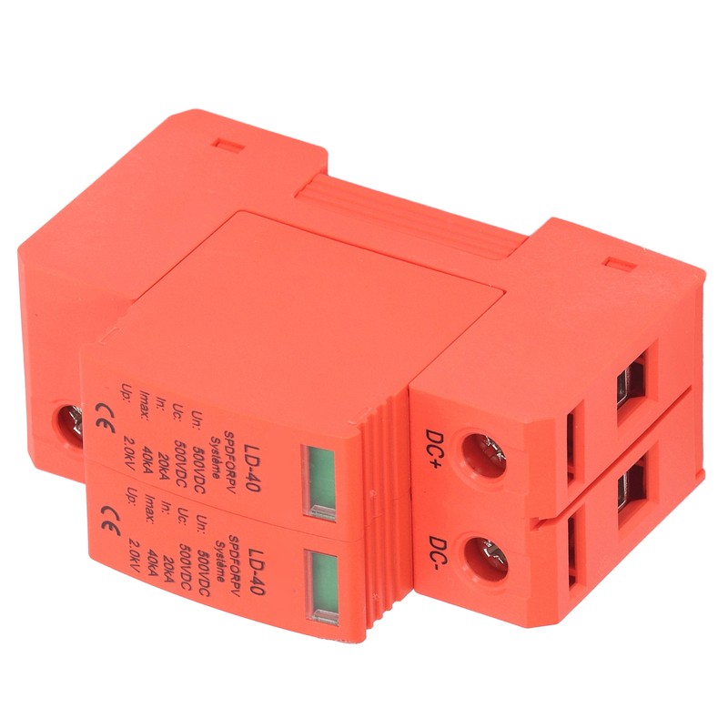 PV Surge Protection Device Photovoltaic Circuit Breaker Protector 2P 20‑40KA