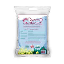 Organic Mechanics Pure Rice Hulls, 2 Cubic Foot - A Sustainable Alternative to Perlite - Enhances Drainage, Porosity and Air Space - Eco-Friendly & Locally Sourced