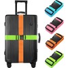 Cuatro Correas para Equipaje (Azul + Naranja + Verde +