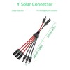 WOODGUILIN 2Y6 Solar Cable Y Splitter 6 mm² Solar Panel