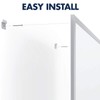 Quartet Magnetic Whiteboard, 4' x 3' White Board, Nano-Clean, Silver