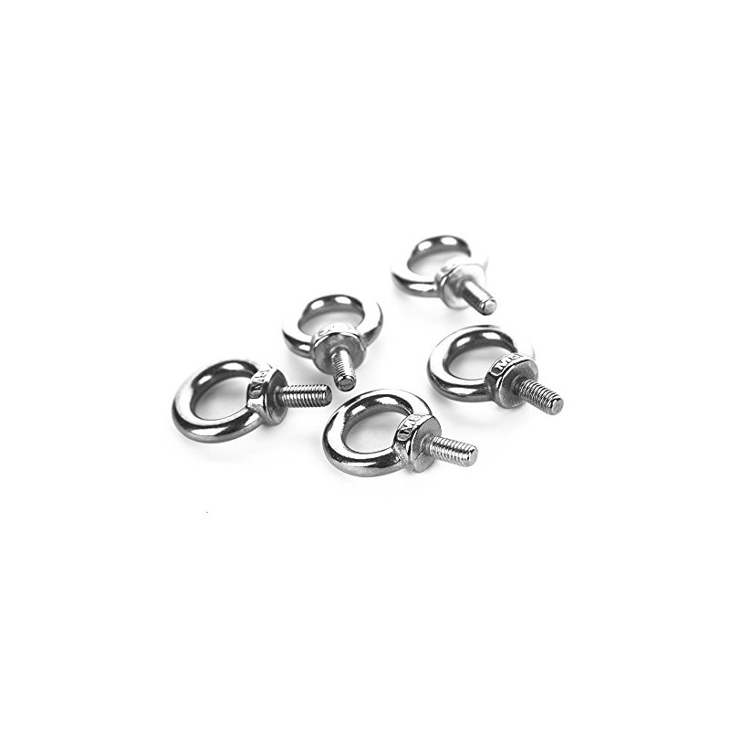 Eowpower 5 Pieces M5 Male Thread Machinery Shoulder Lifting Ring