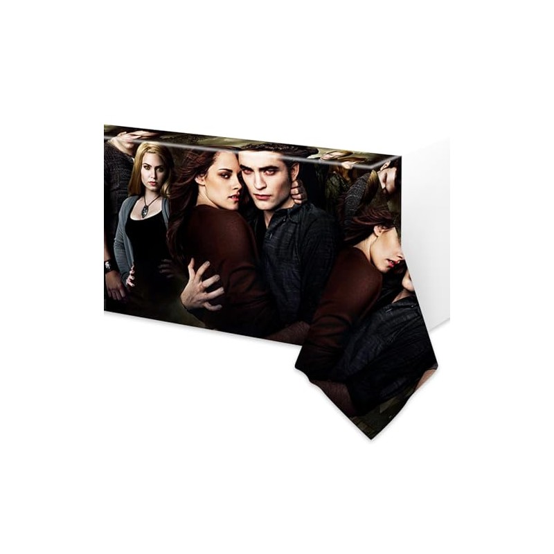 2Pcs Saga of Twilight Tablecloth Disposable Tablecover Birthday Party Supplies
