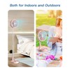 AICase Stand Fan,Folding Portable Telescopic Floor/USB Desk Fan with 10800mAh