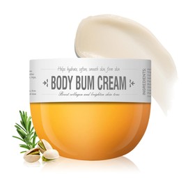 AIUEO Bum Cream Brazilian Butt 80ML Body Bum Cream Deeply Moisturizing Body Cream Brightening and Smoothing Butt Cream-Vanilla Pistachio