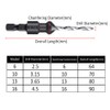 Countersink Drill Bit Set 5Pcs Twist Drill Set Carpentry Reamer