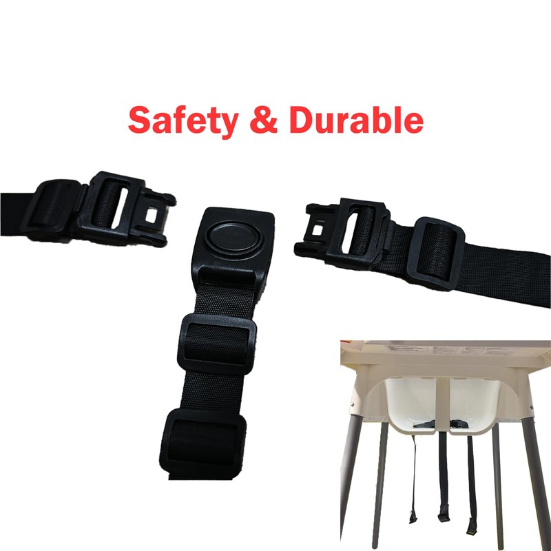 3 Point Harness Seat Belt for Kids, Adjustable Baby Safety