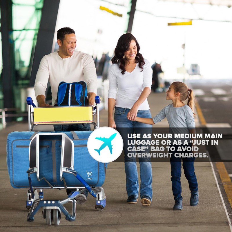bago Duffel Bags for Traveling - 60L Spacious Duffel Bag