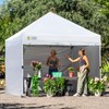 CROWN SHADES 8x8 Canopy Sidewalls (4pck) - Replacement Walls for