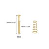 PATIKIL Bass Guitar Pickguard Mounting Screws with Spring M2.5x26mm Bass
