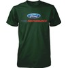 Ford Performance T-Shirt Mustang GT ST Racing (Front Print), Forest,