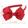 7Rainbows Cute Light Orchid Bow Headband for Girls Toddlers.