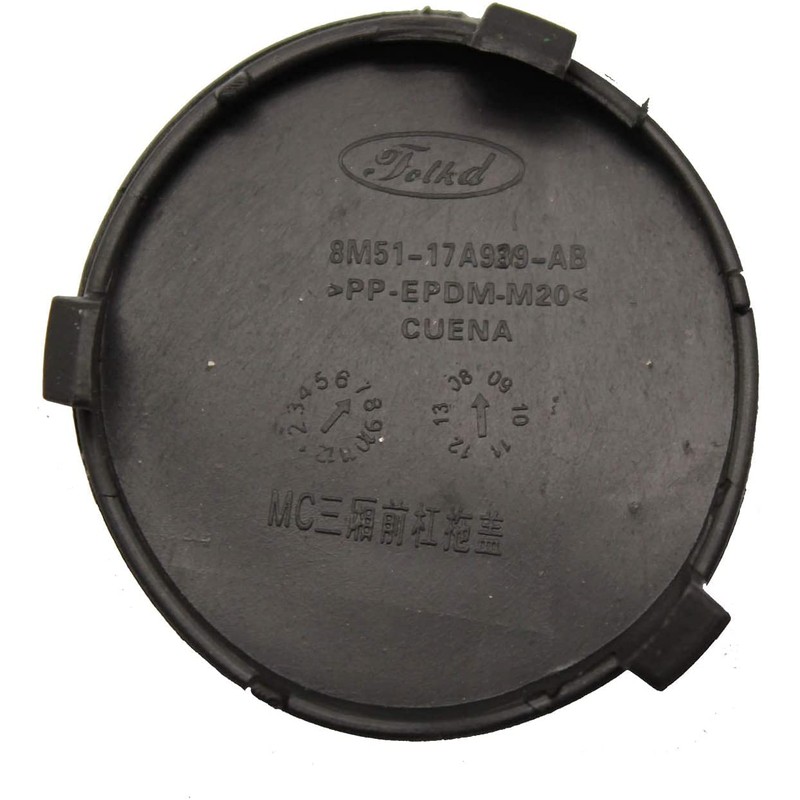 TAKPART Rear Bumper Tow Hook Eye Cover for Ford C-Max