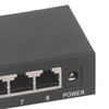 8 Port Gigabit PoE Switch Sturdy Metal Fanless Plug and