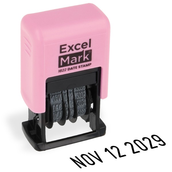 ExcelMark 1822 Mini Date Stamp – Perfect for Shipping, Receiving,