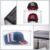 Attelite Hat Organizer for Baseball Caps, set of 6, Stackable