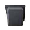 Graphite External Vent Cover Kit - 100mm Hooded Cowl with