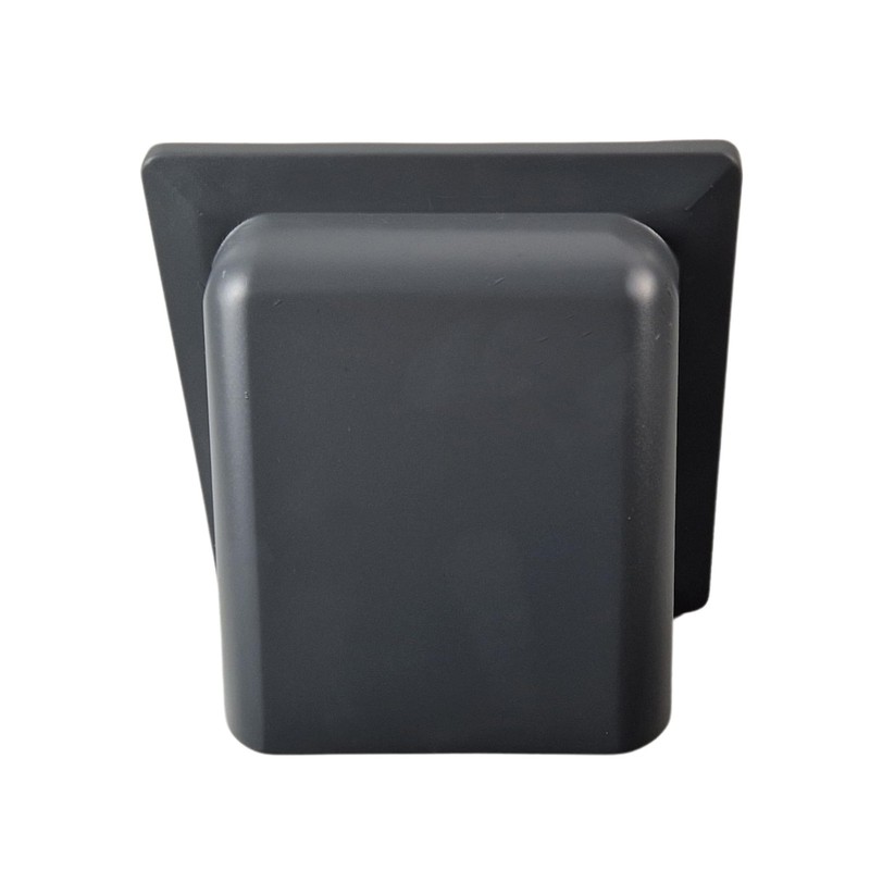 Graphite External Vent Cover Kit - 100mm Hooded Cowl with