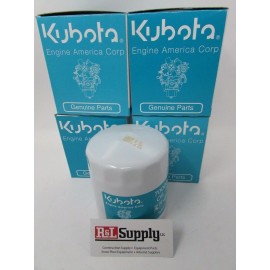 Kubota 4 PACK - NEW GENUINE KUBOTA ENGINE OIL FILTER PART # 70000-32091