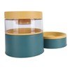 Pet Double Bowl Water Dispenser 1L Neck Protection Anti Tip