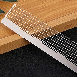 Diamond Painting Ruler SENRISE 4PCS 5D Diamond Embroidery Mesh Ruler Stainless Steel Ruler DIY Home Decor Pictures Arts Craft