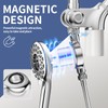 SINGSUO Filtered Rain Shower Head with Handheld Spray Combo, High